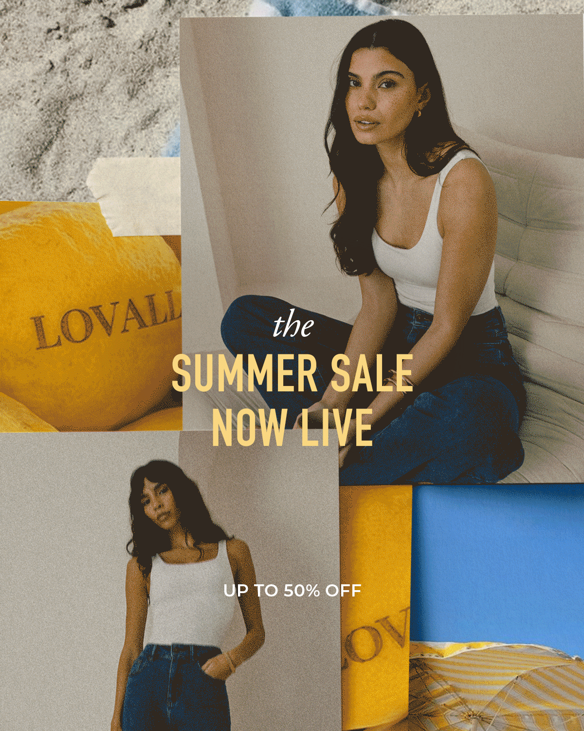 THE SUMMER SALE NOW LIVE