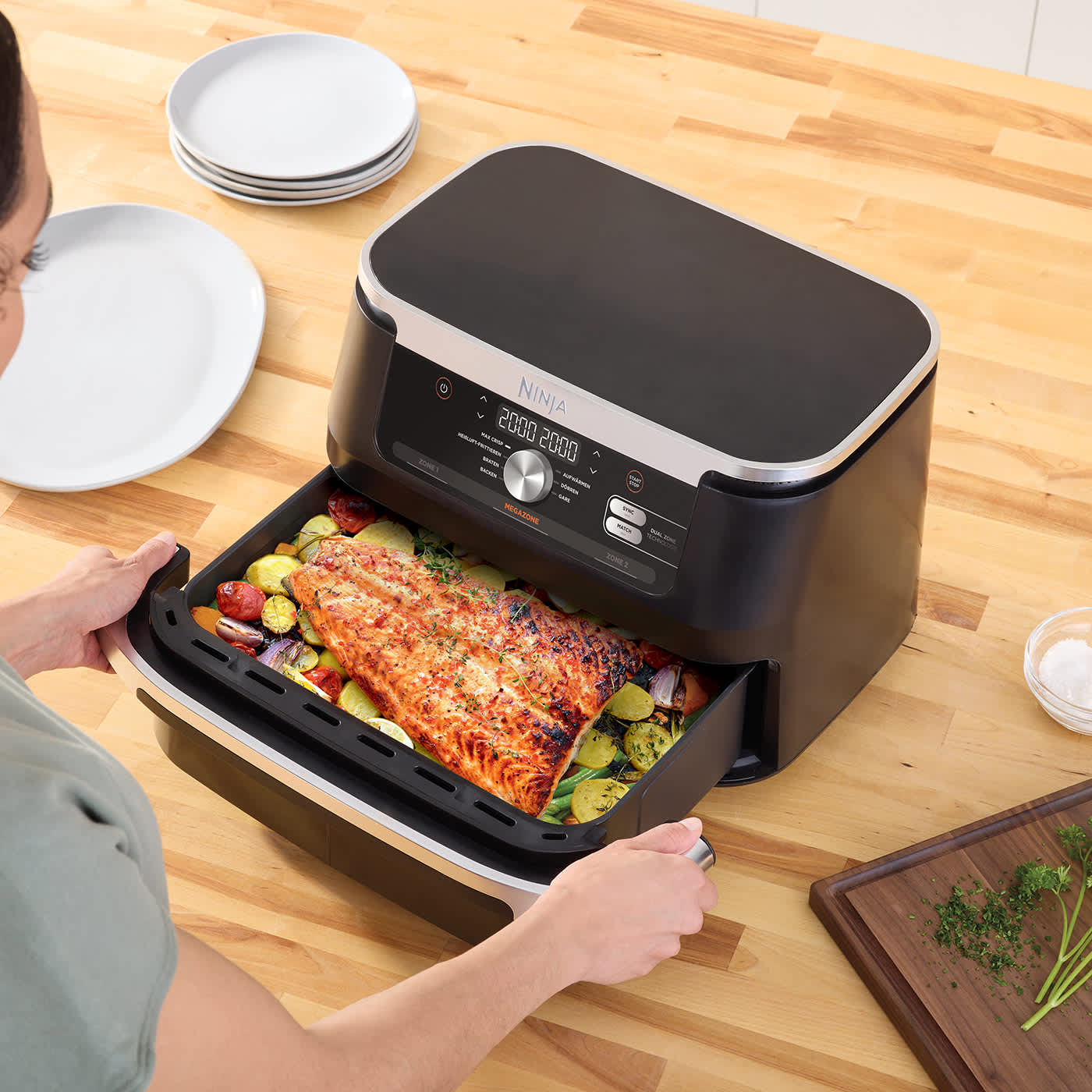 Ninja FlexDrawer Air fryer 10,4 L