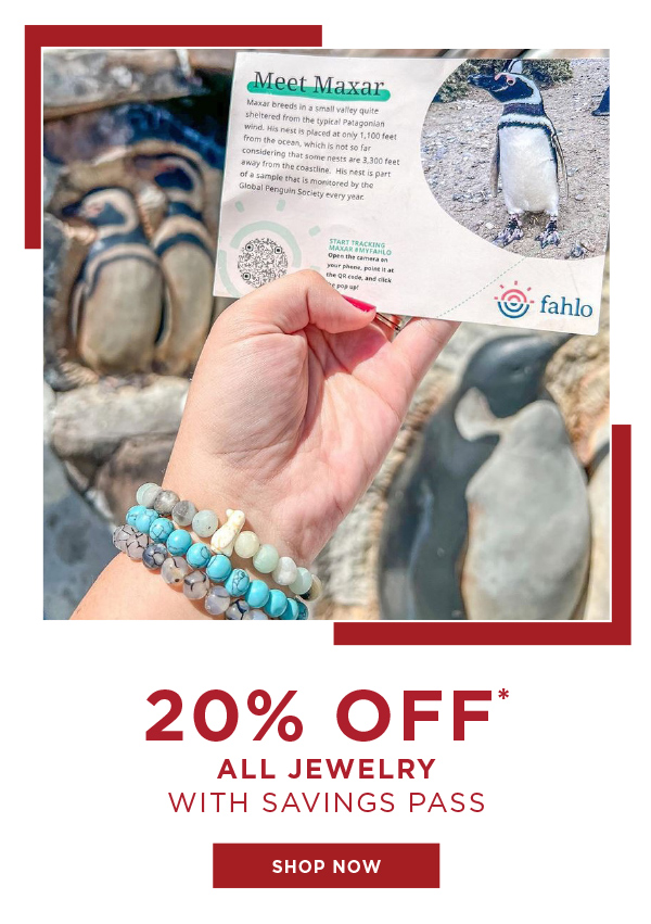 20% Off All Jewelry With Savings Pass