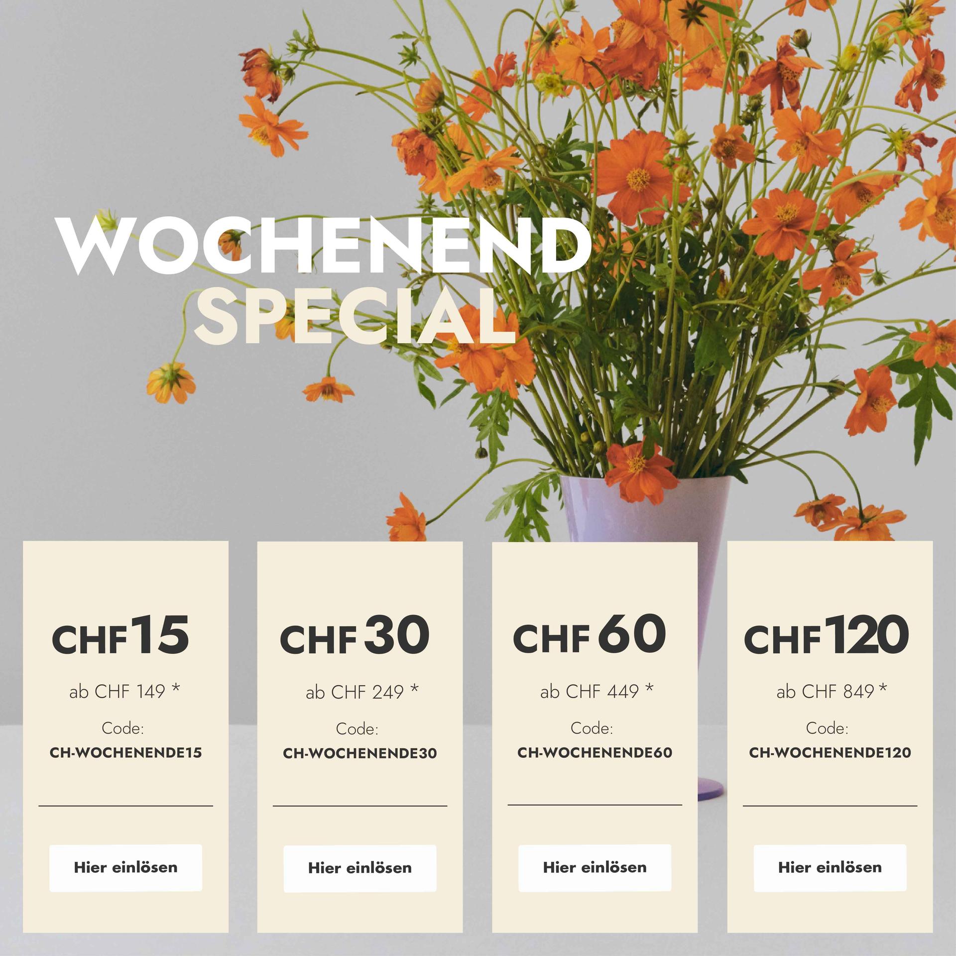 Wochenend-Special