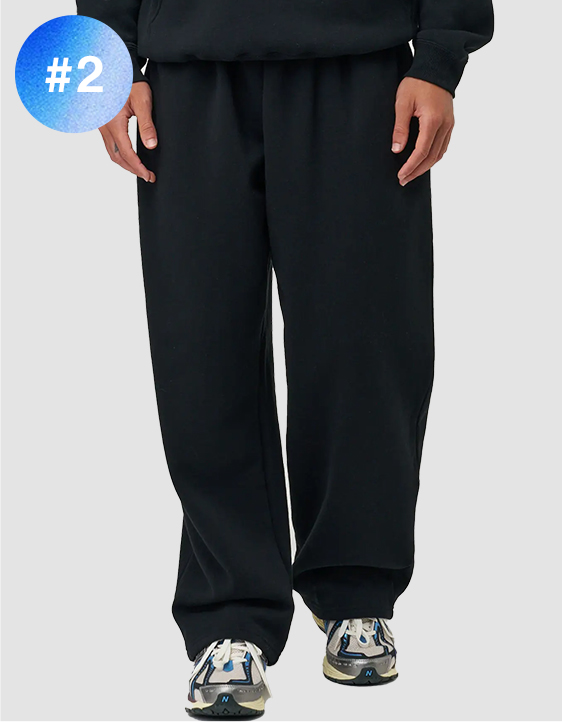 #2 - Essential wide leg track pant