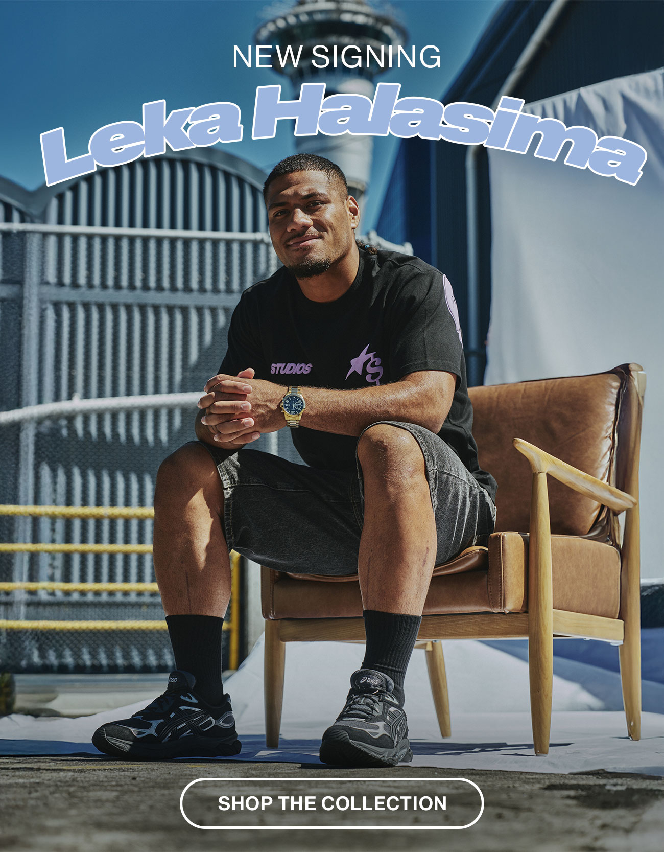 New signing. Leka Halasima. Shop the collection.