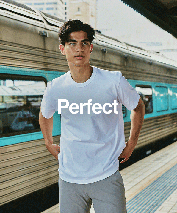 Perfect Relaxed Fit T Shirt in White