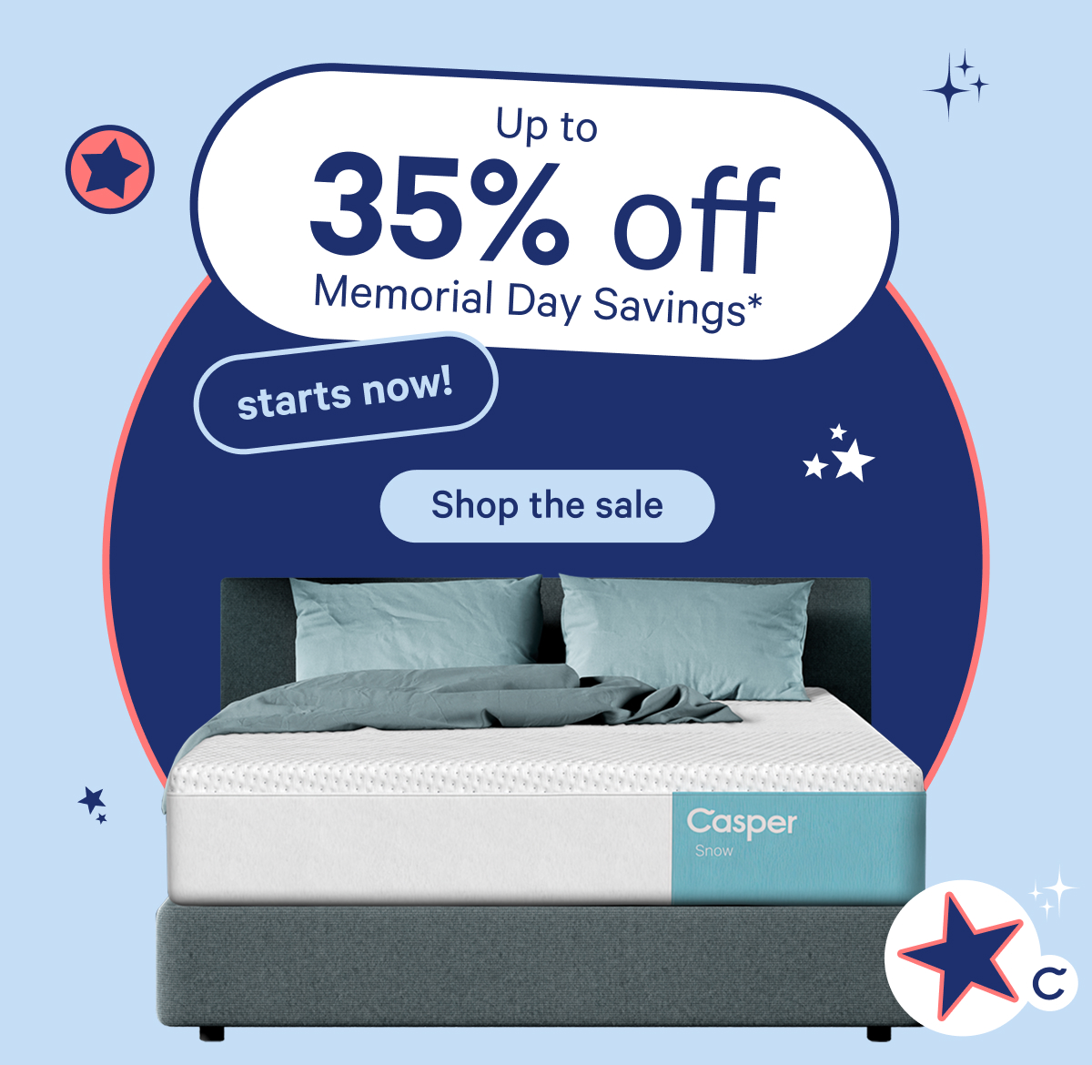 Up to 35% off Memorial Day Savings