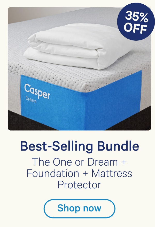 Best-Selling Bundle; The One or Dream + Foundation + Mattress Protector