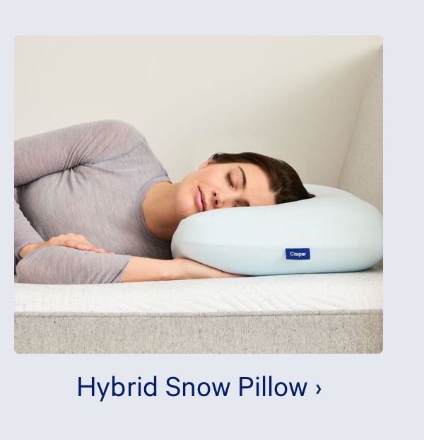 Hybrid Snow Pillow