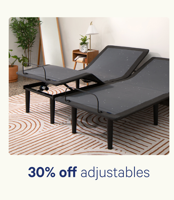 30% off adjustables