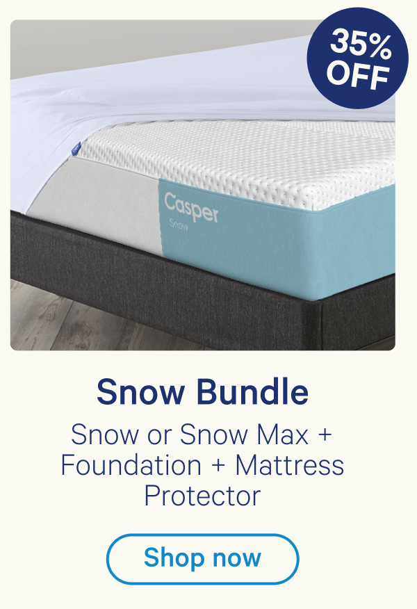 Snow Bundle; Snow or Snow Max + Foundation + Mattress Protector
