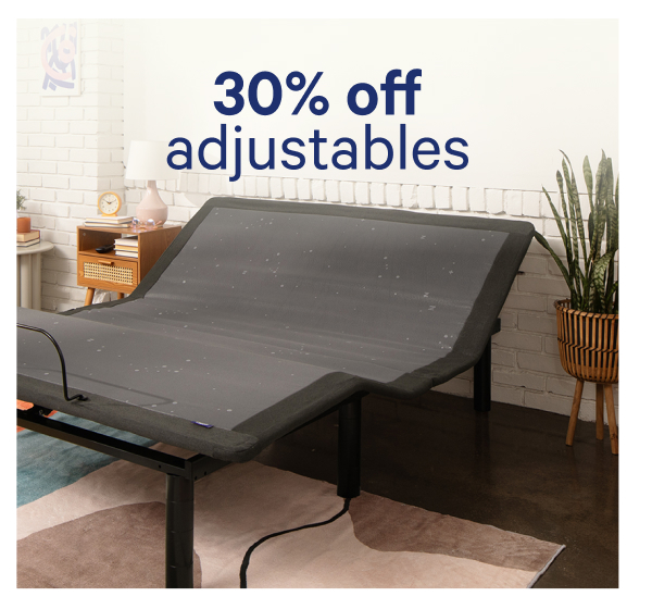 30% off adjustables