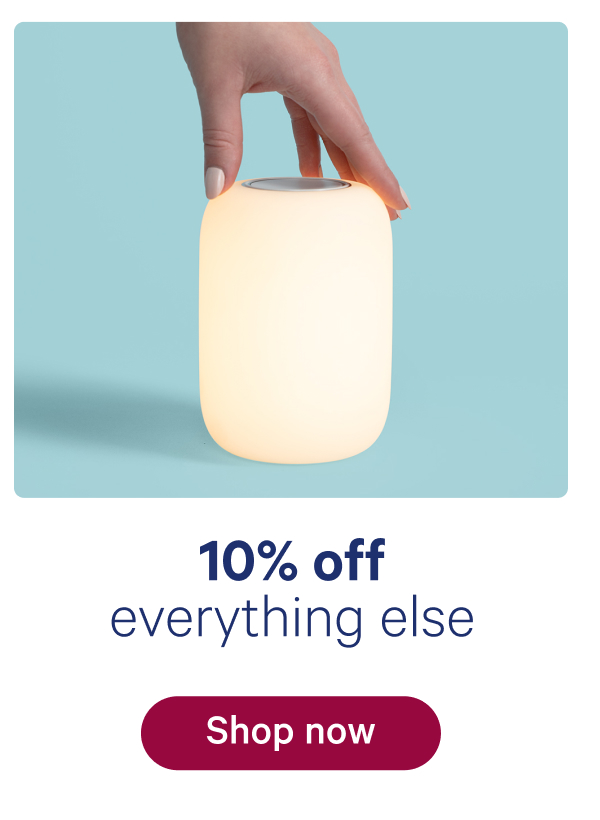 10% off everything else