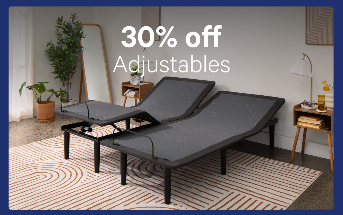 30% off Adjustables