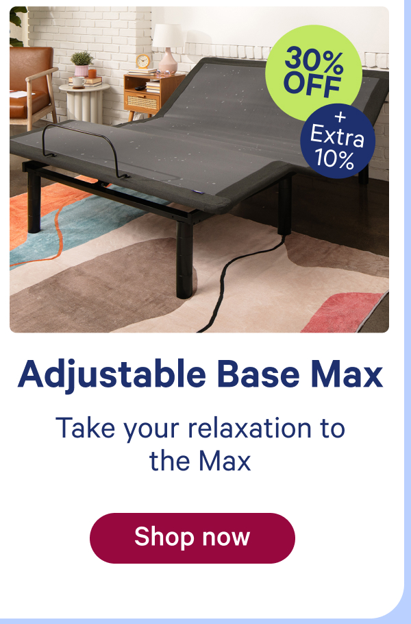 Adjustable Base Max