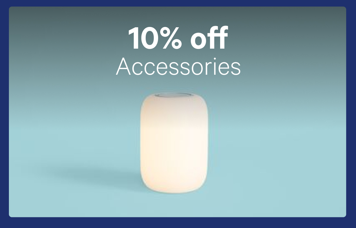 10% off Accessories