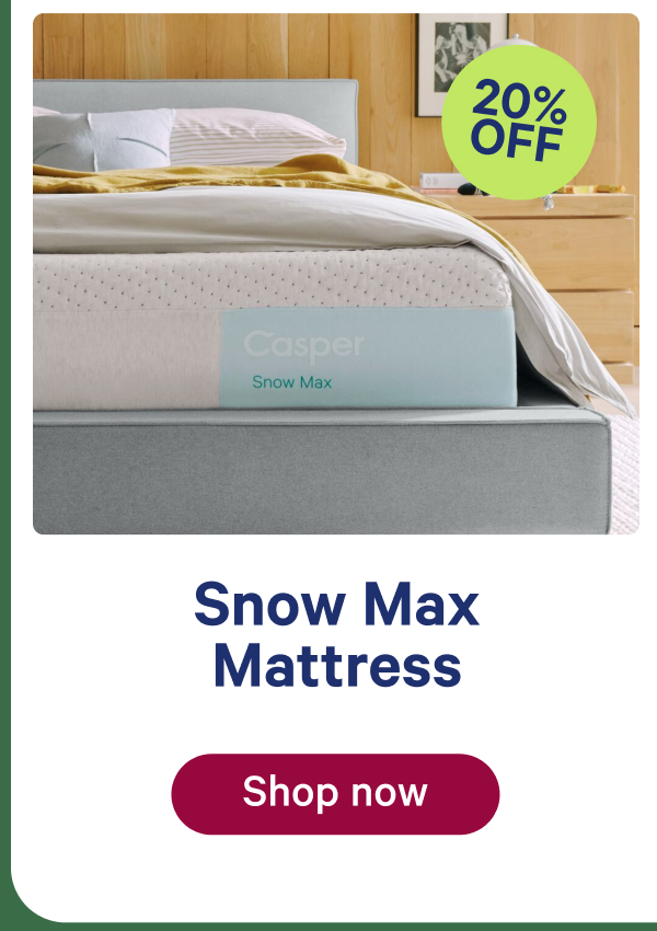 Snow max mattress
