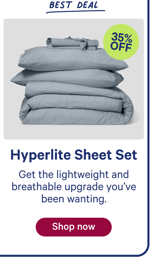 hyperlite sheet set