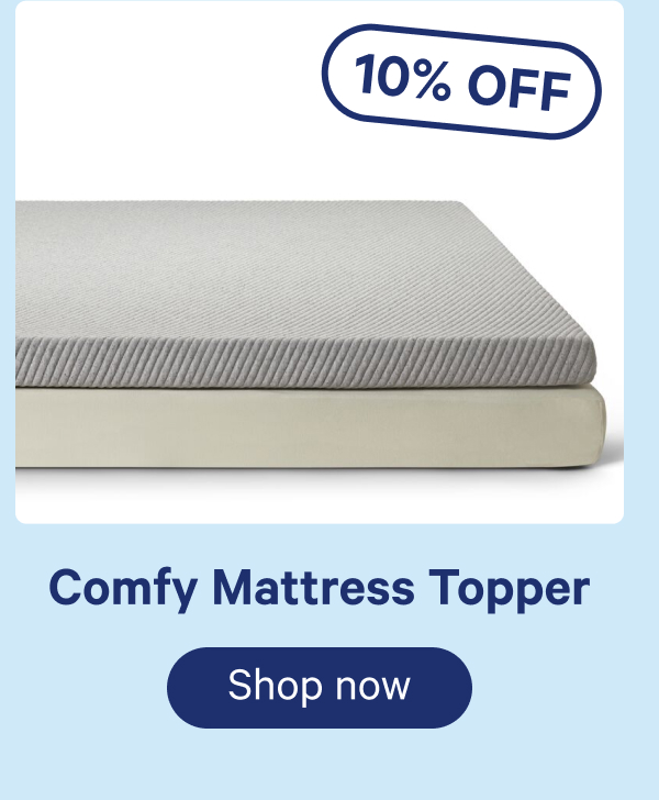 Comfy Mattress Topper 10% off