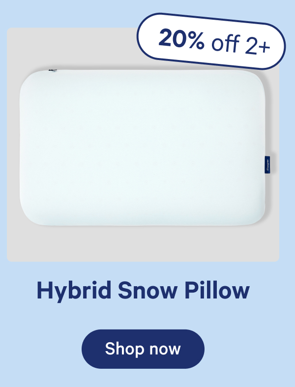 Hybrid Snow Pillow