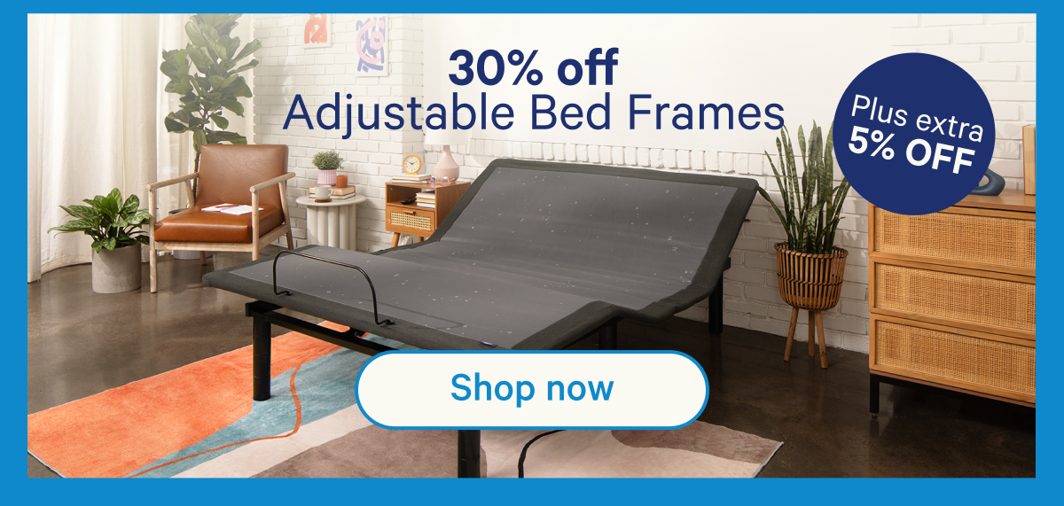 30% off Adjustable Bed Frames