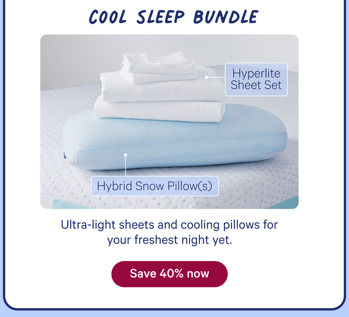 Cooling Sleep Bundle