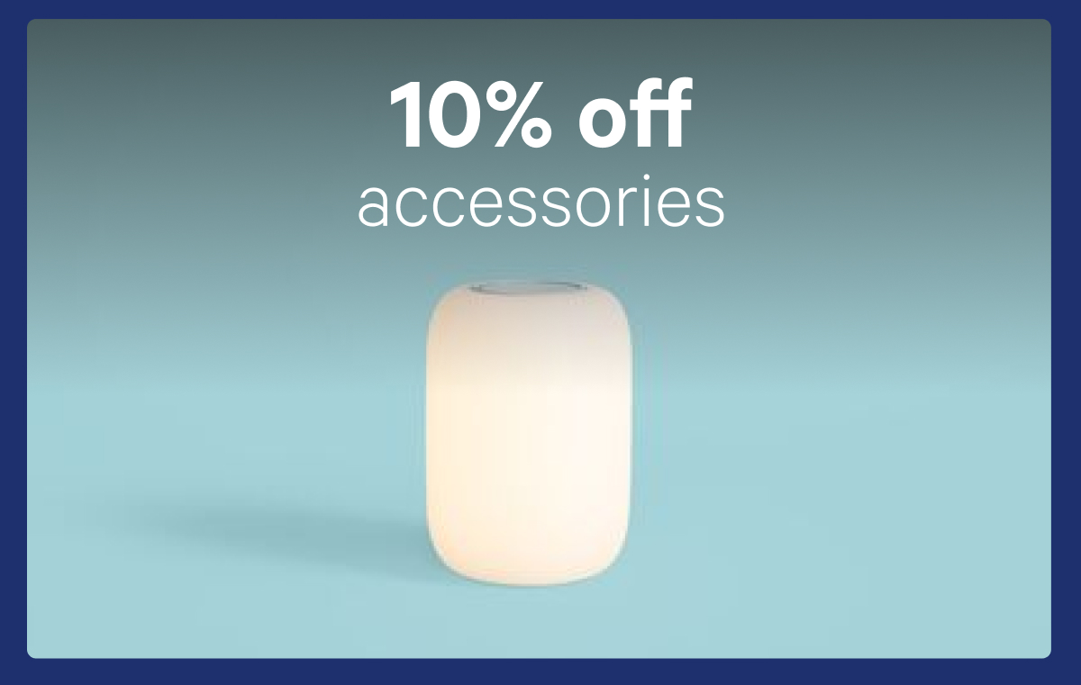 10% off accessories