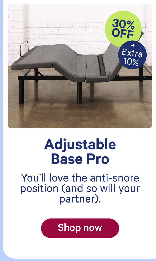 adjustable base pro