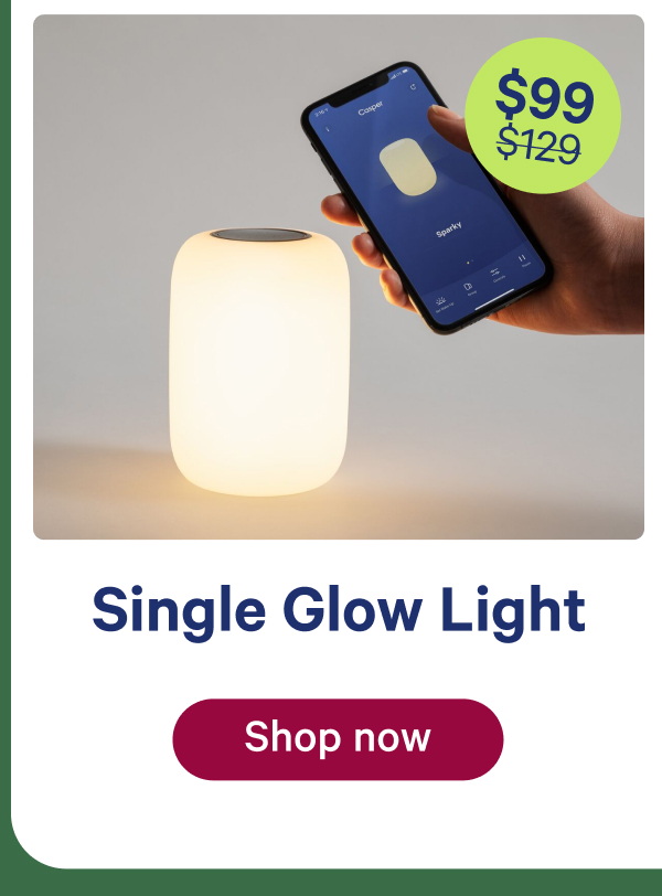 Single glow light