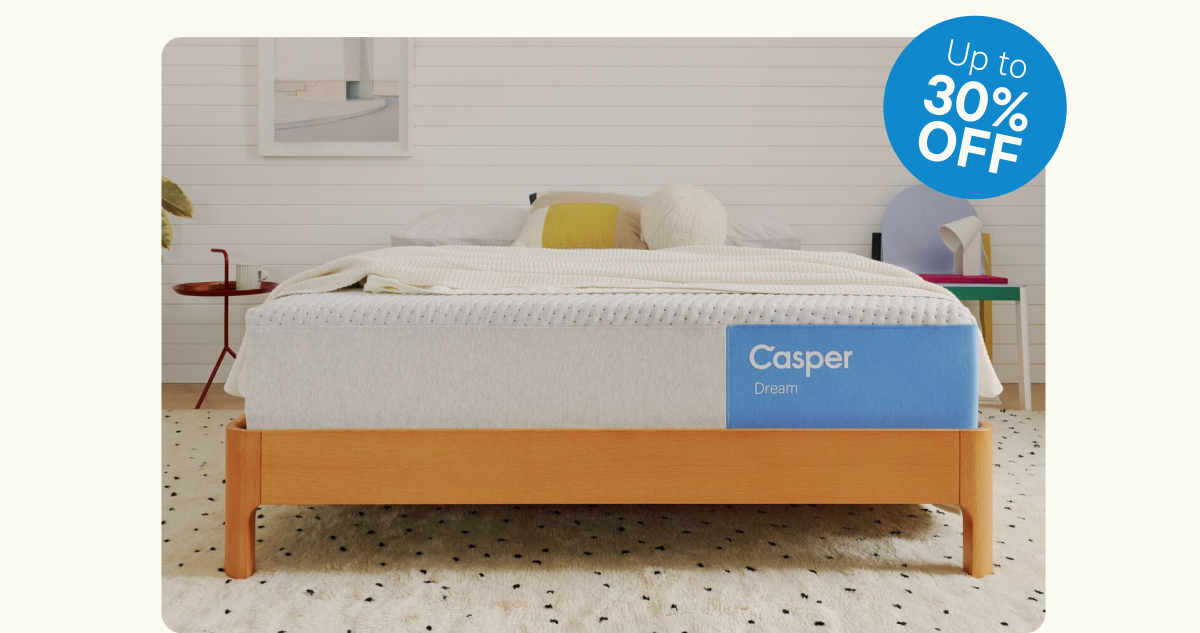 Up to 30% off mattresses