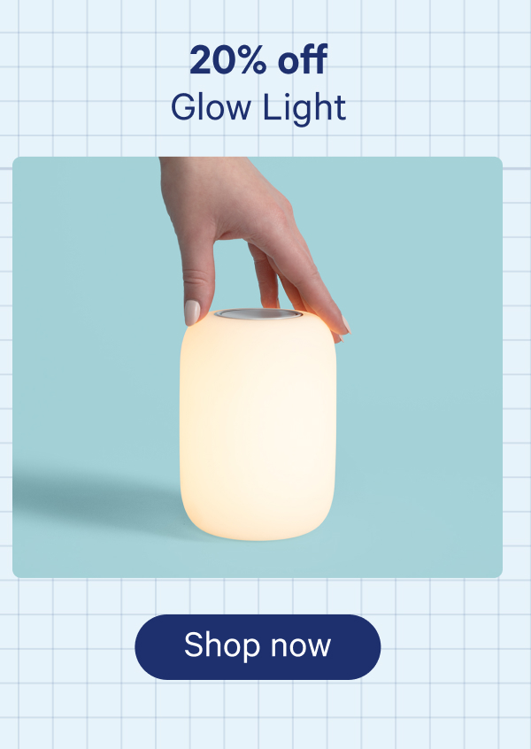20% off Glow Light