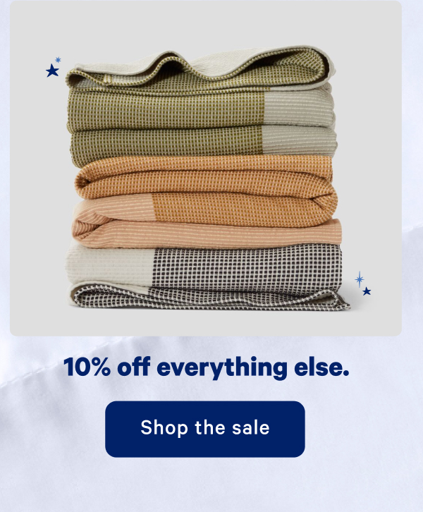 10% off everything else.