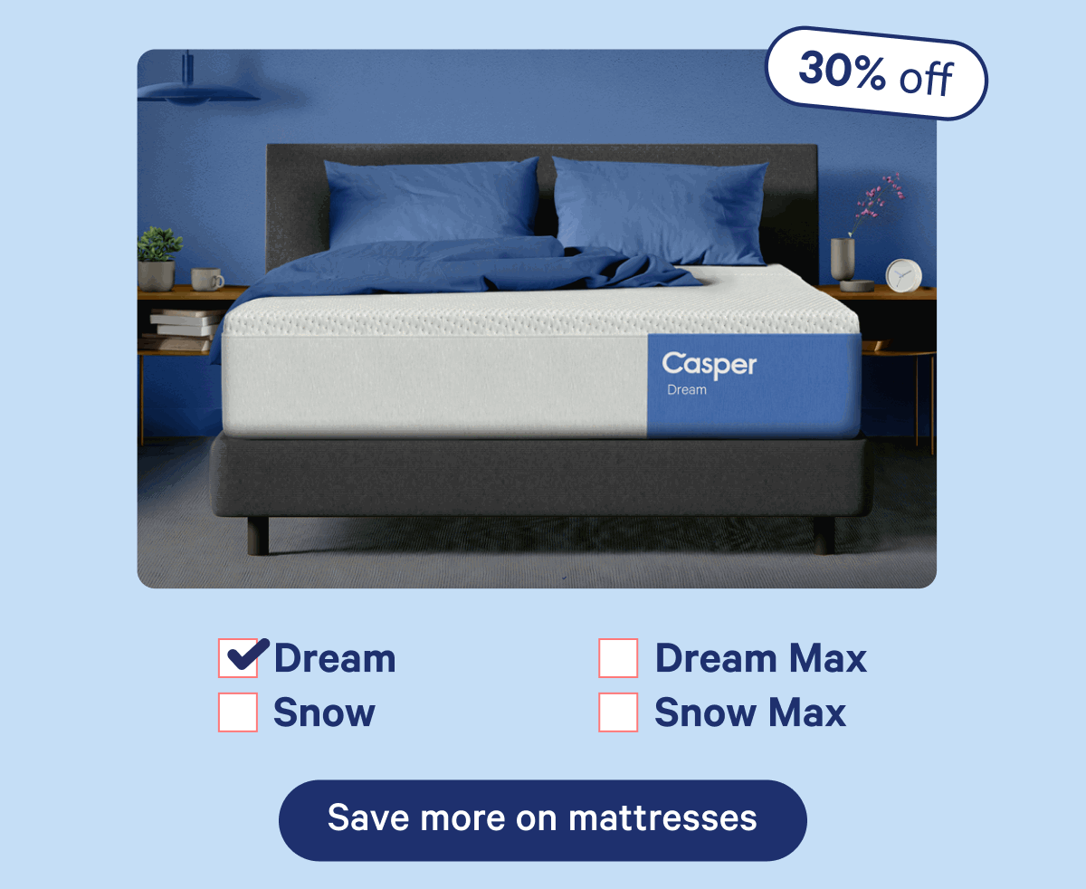 Save more on mattresses