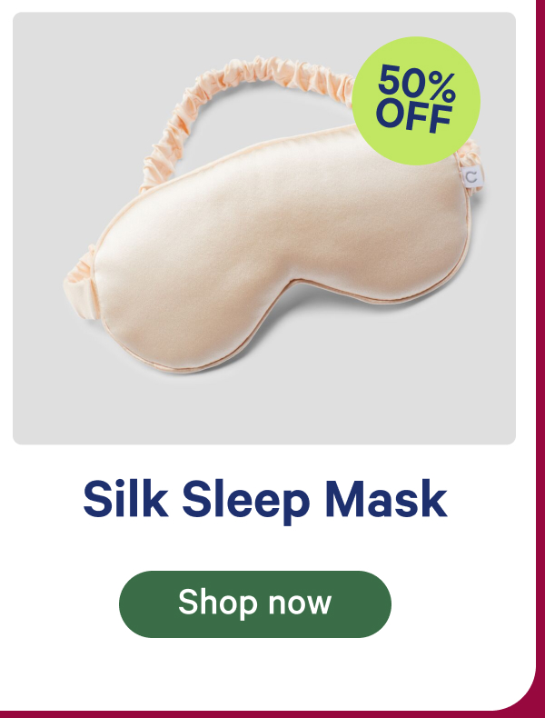 Silk sleep mask