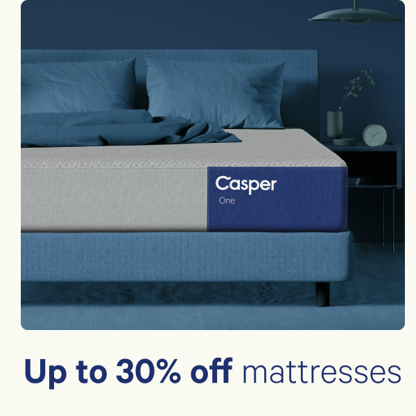 Up to 30% off mattresses