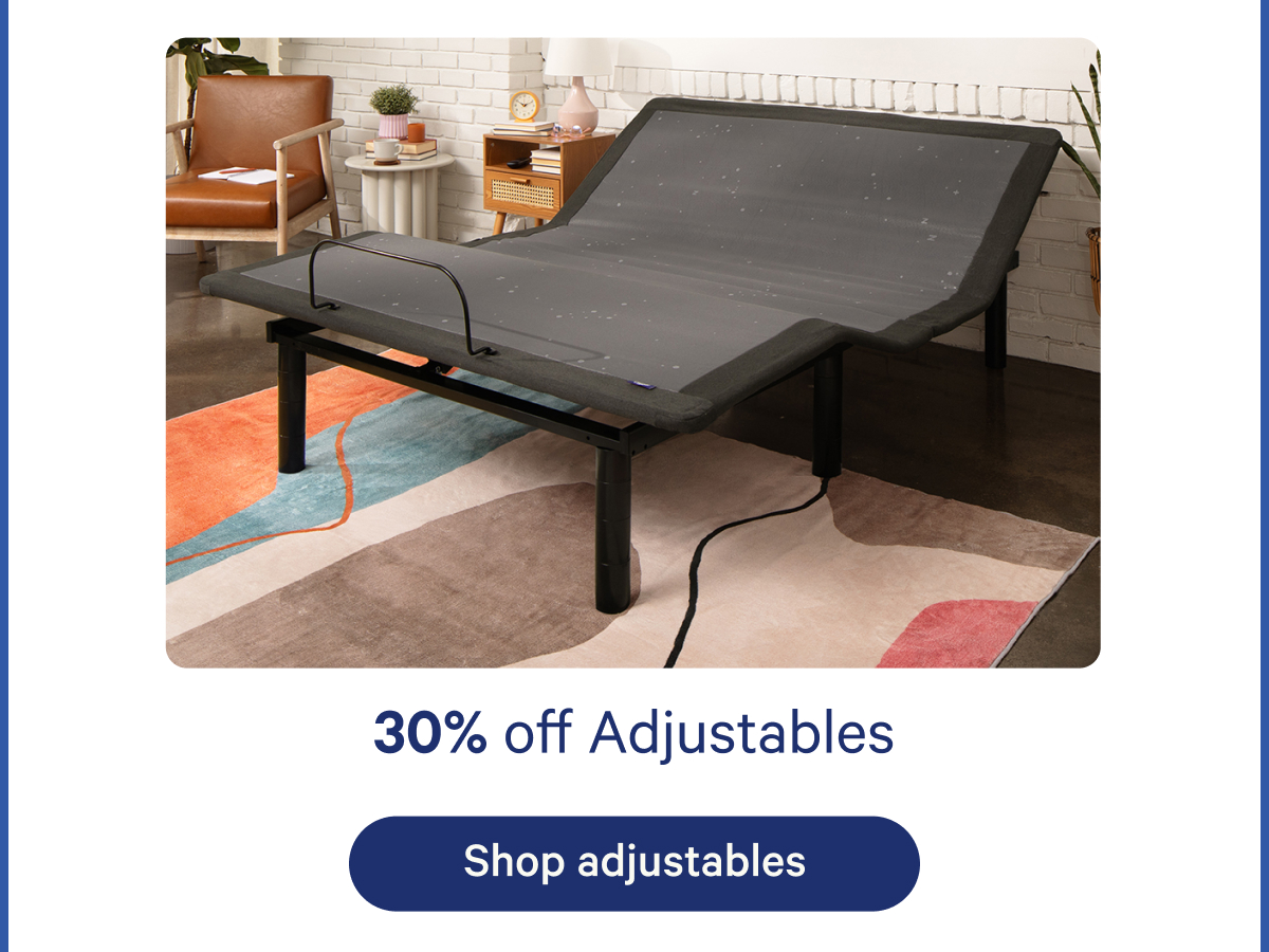 30% off adjustables