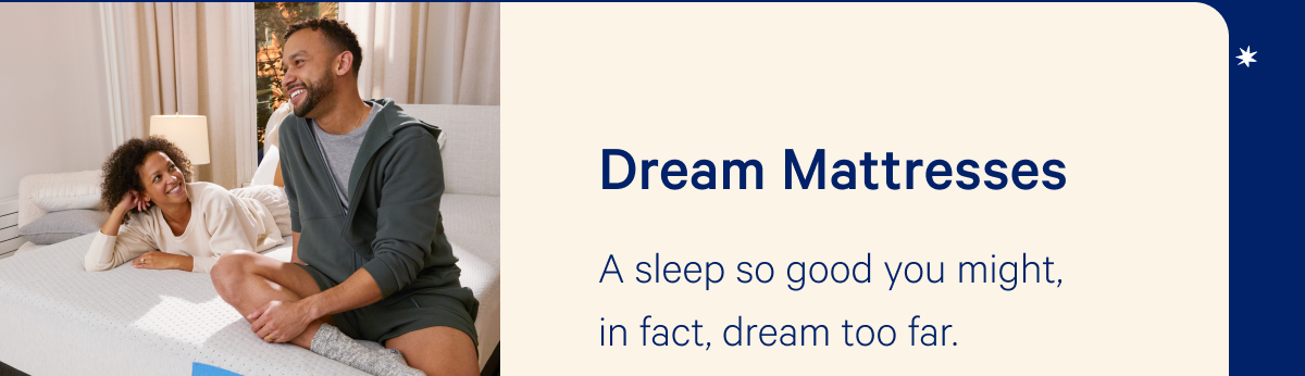 Dream Mattress; A sleep so good you might, in fact, dream too far.