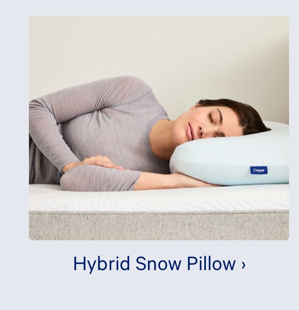 Hybrid Snow Pillow