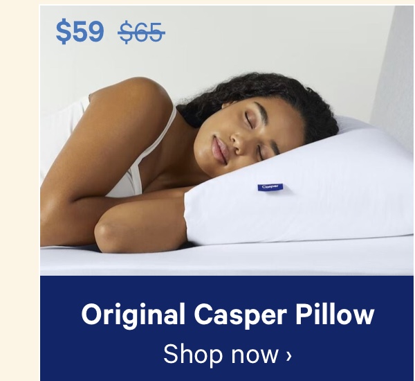 Original Casper Pillow