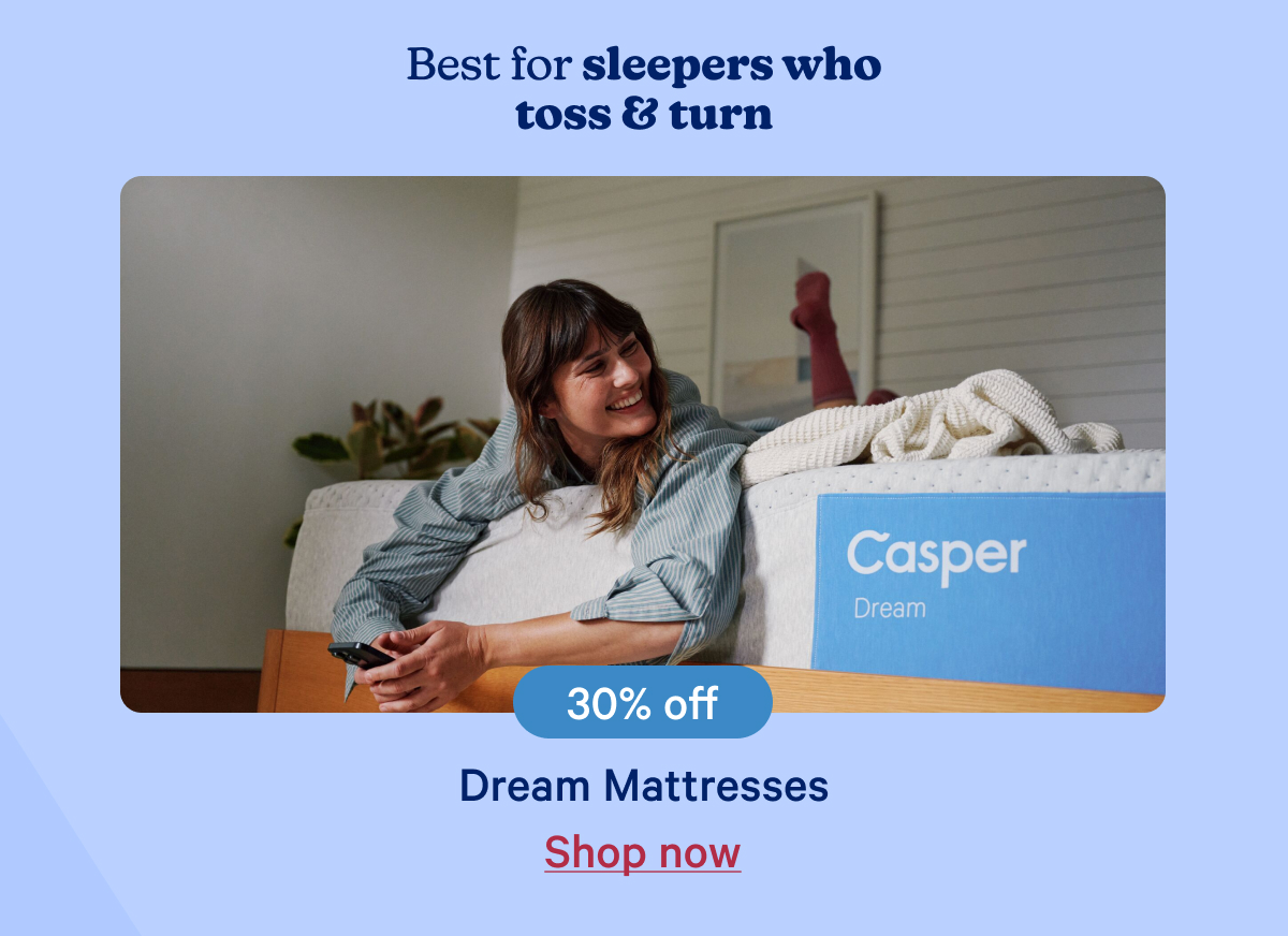Best for sleepers who toss & turn