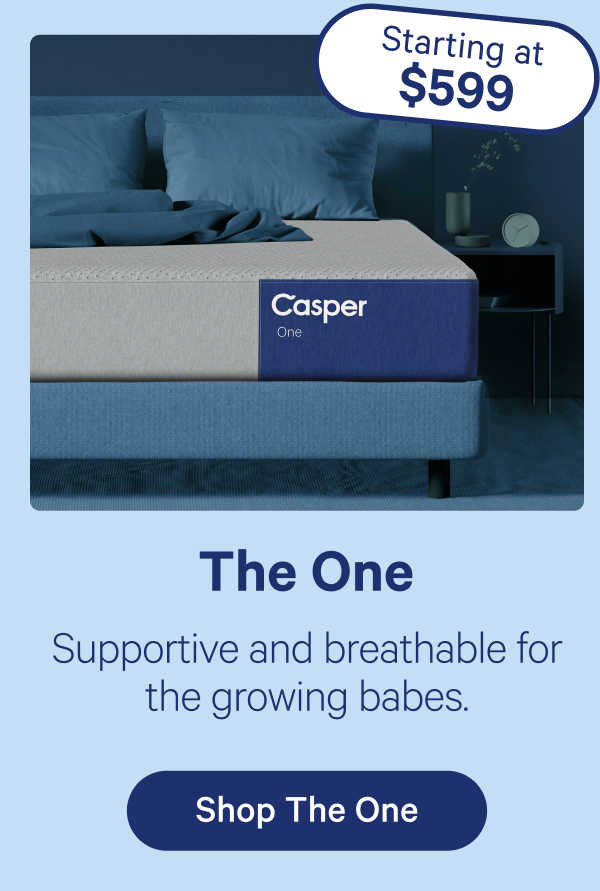 The One; Supportive and breathable for the growing babes.