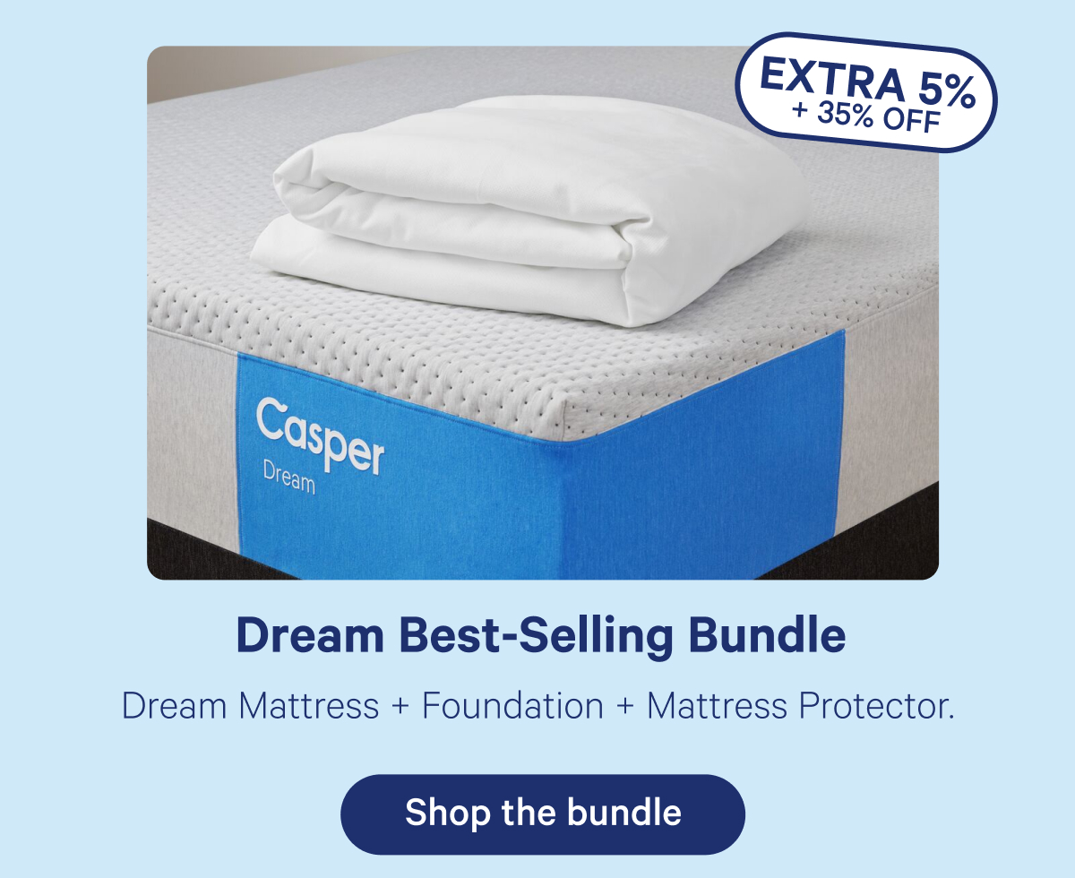 Dream Best-Selling Bundle; Dream Mattress + Foundation + Mattress Protector