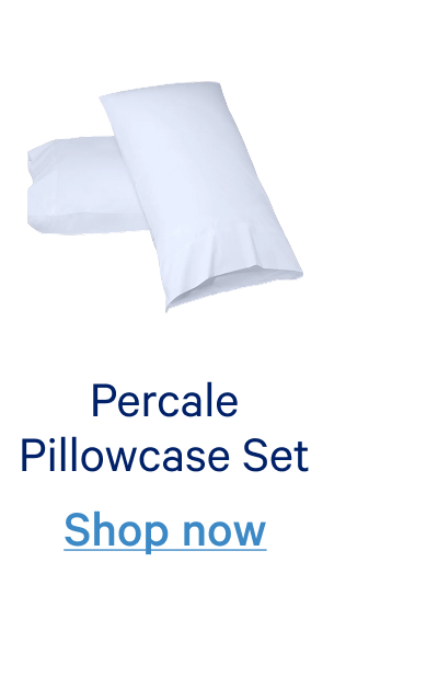 Percale Pillowcase Set