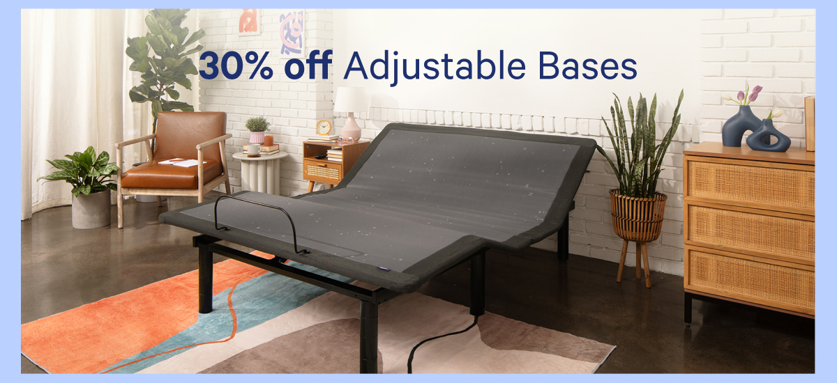 30% off adjustable bases