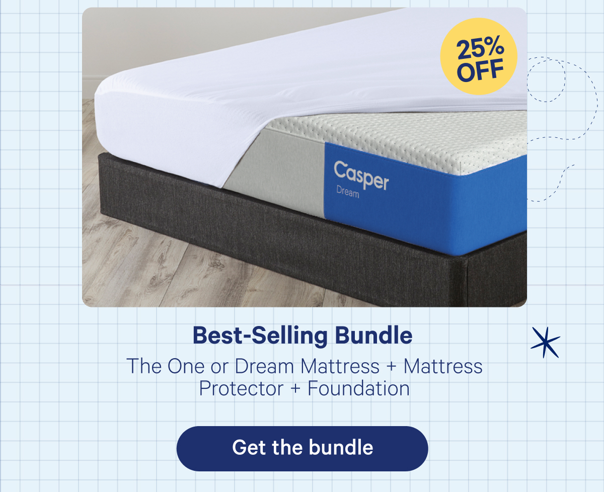 Best-Selling Bundle; The One or Dream Mattress + Mattress Protector + Foundation