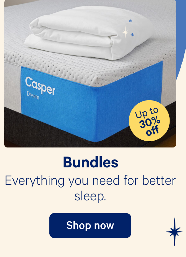 Bundles; Everything you need for better sleep.