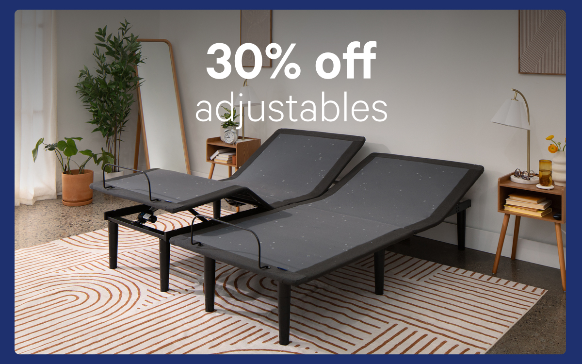 30% off adjustables
