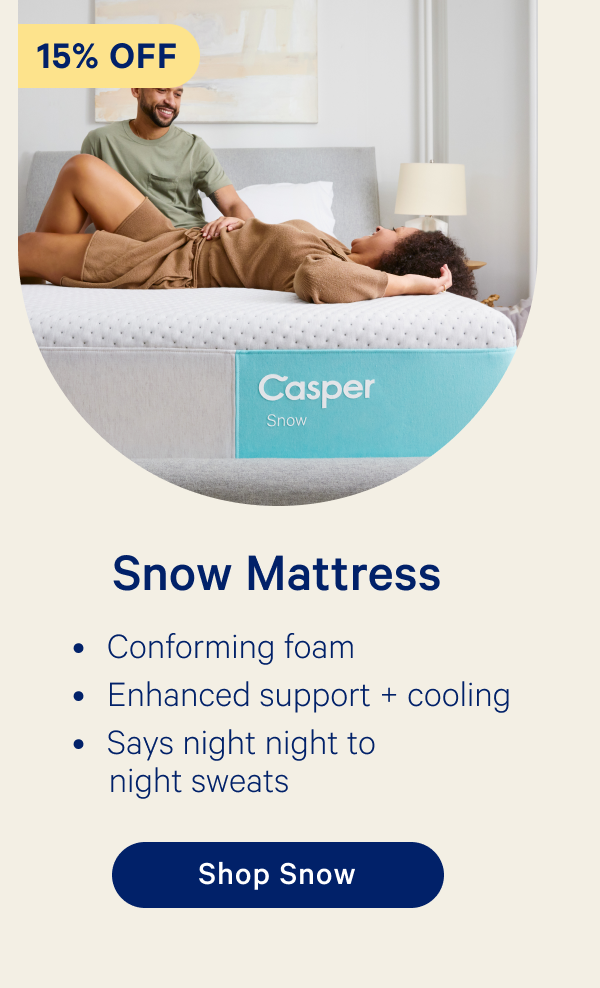 Snow Mattress 15% off