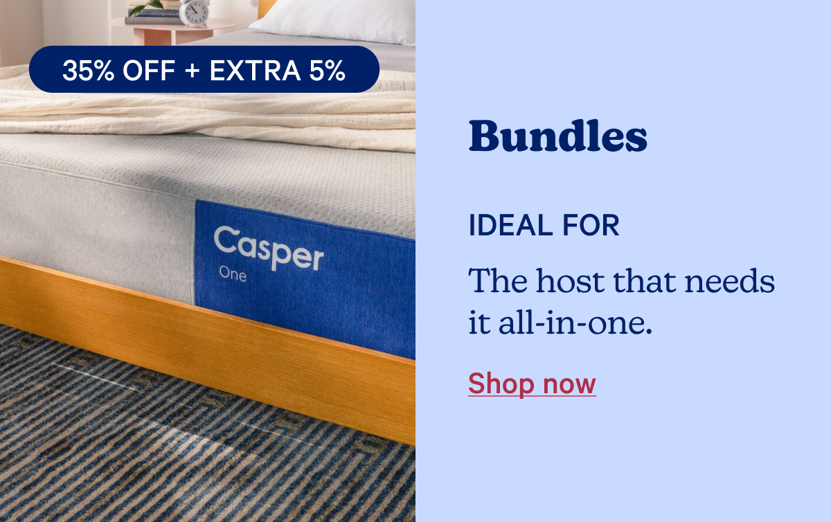 Bundles IDEAL FOR The host that needs it all-in-one. Shop now