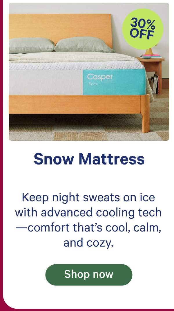 Snow mattress