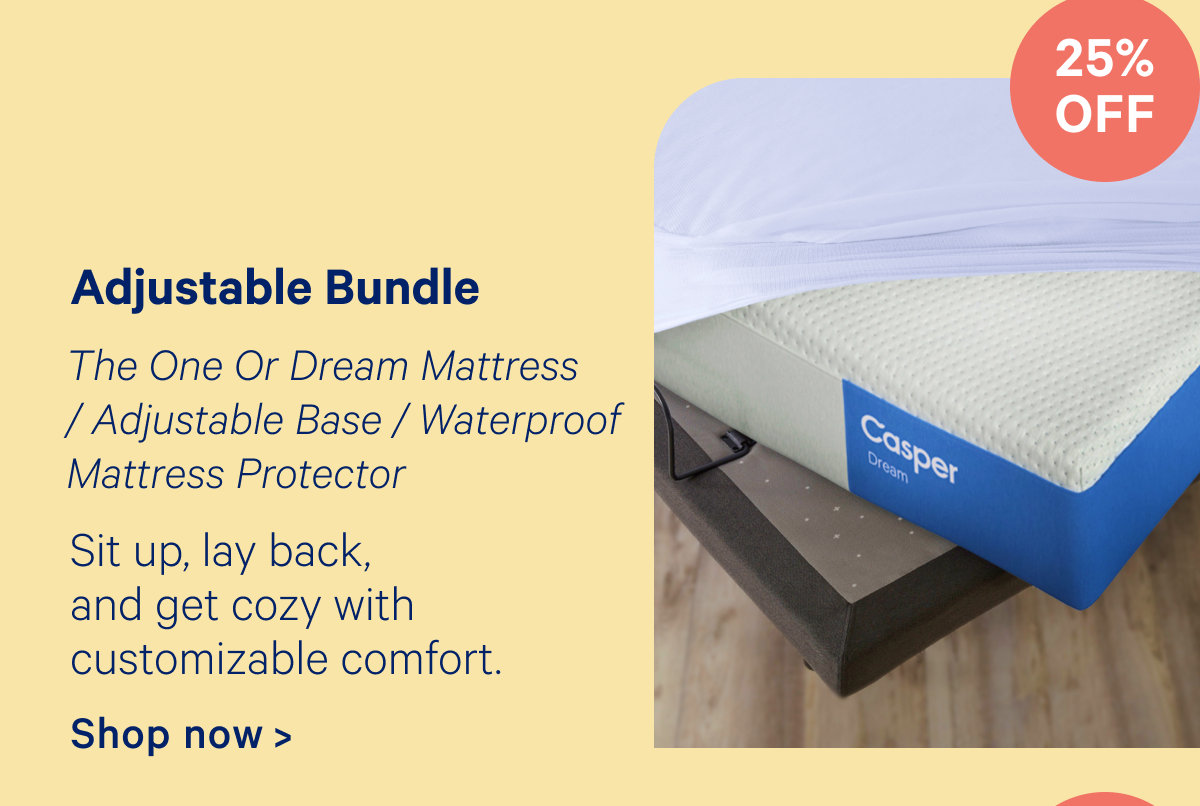 Adjustable Bundle; Sit up, lay back, and get cozy with customizable comfort.