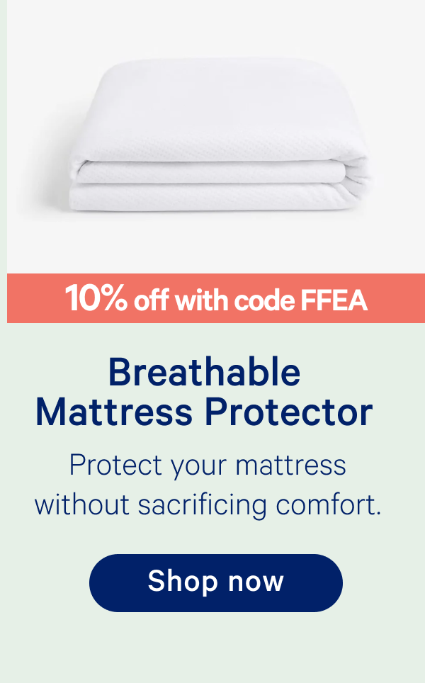 Breathable Mattress Protector - 10% off with code: FFEA