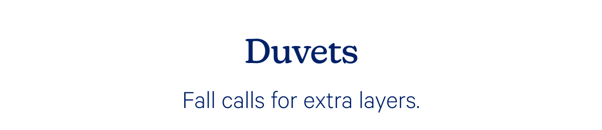 Duvets